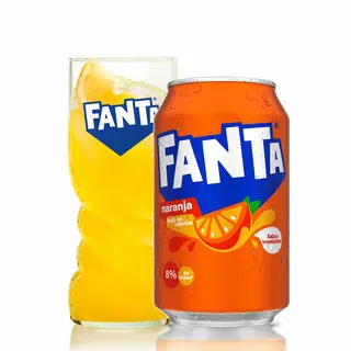 Fanta Naranja lata 330ml.